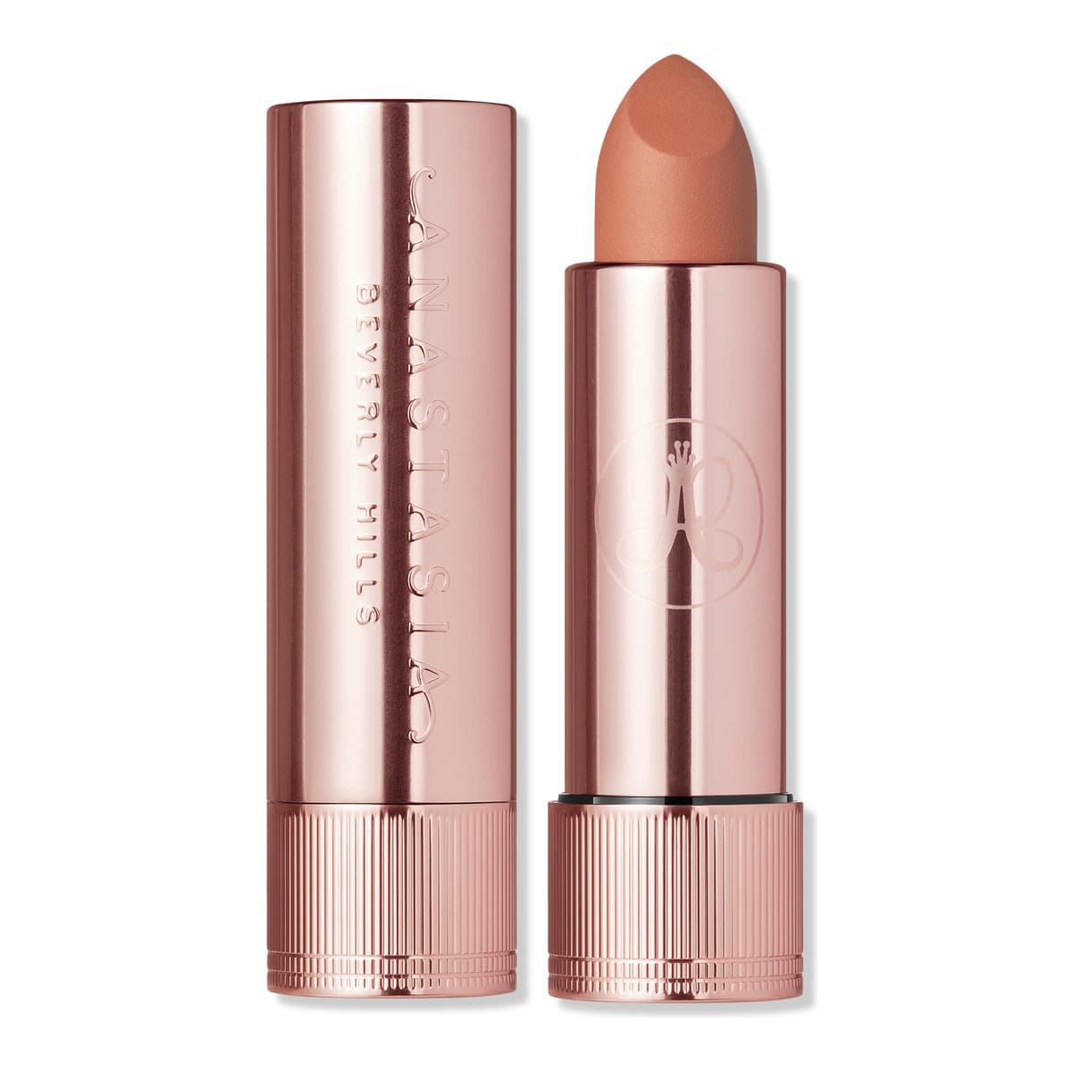Long-Wearing Matte & Satin Velvet Lipstick, Warm Taupe