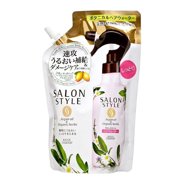 Salon Style Argan Oil & Organic Herbs Hair Water Moist