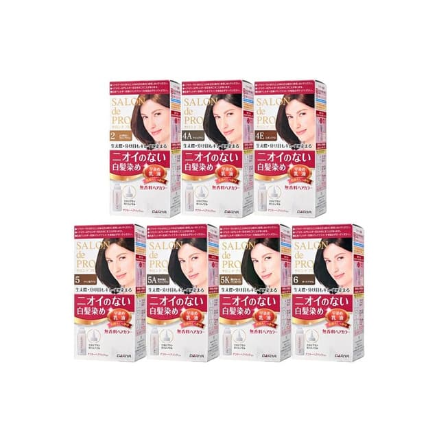 Salon De Pro Unscented Gray Hair Color Quick Emulsion, #2 Brighter Light Brown