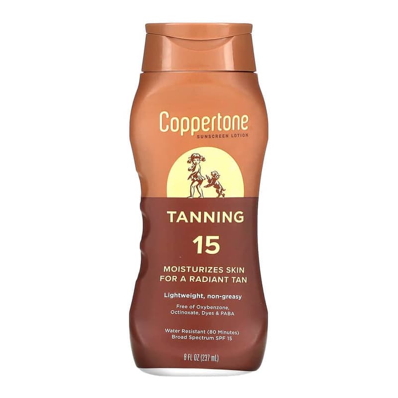 Tanning, Sunscreen Lotion, SPF 15