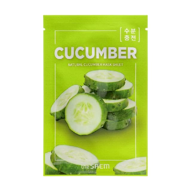 Natural Mask Sheet, #21 Cucumber