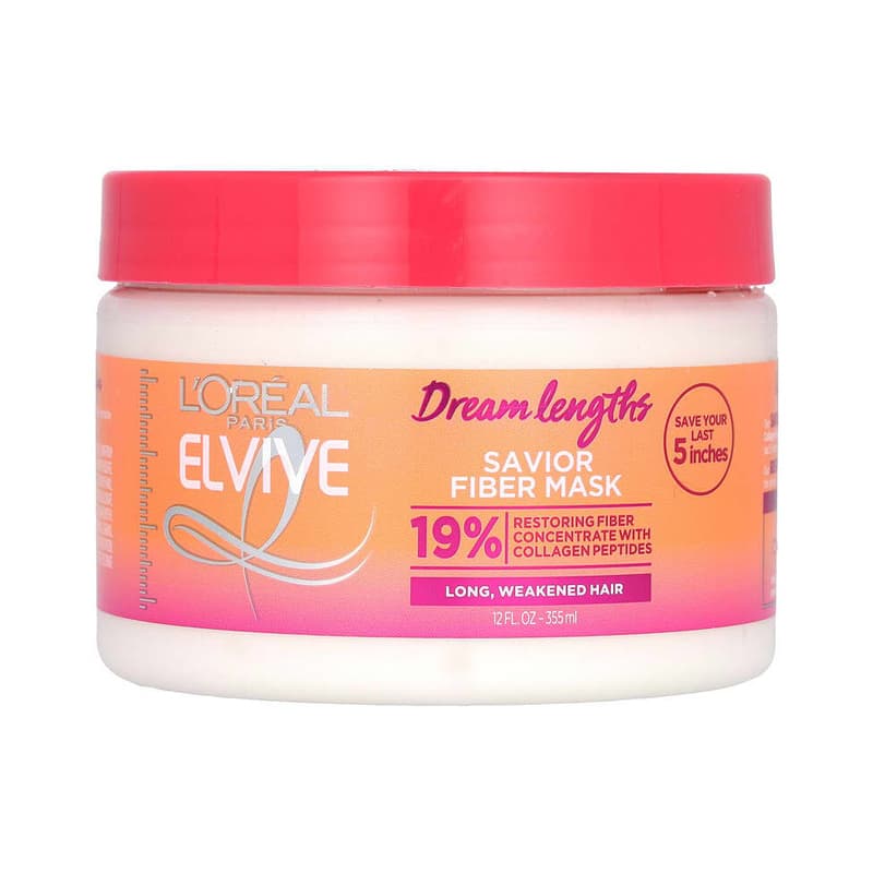 Elvive, Dreamlengths, Savior Fiber Mask, For Long, Weakened Hair