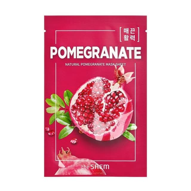 Natural Mask Sheet, #03 Pomegranate