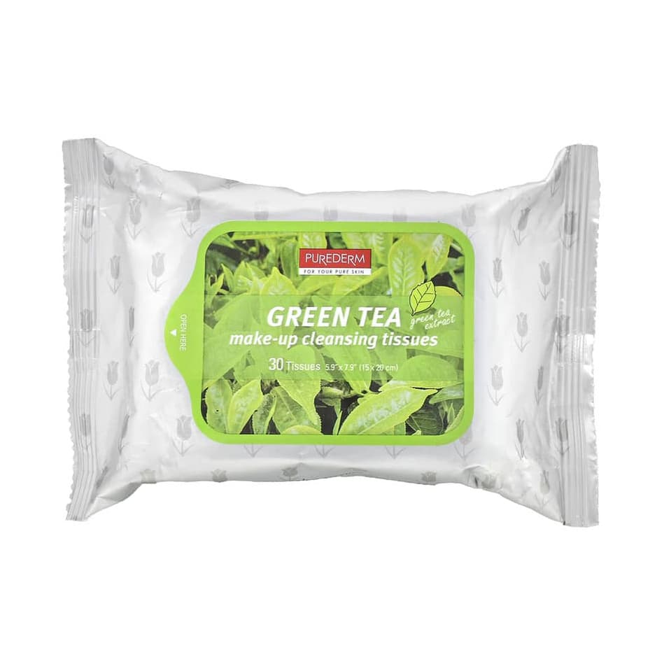Make-Up Cleansing Tissues, Green Tea