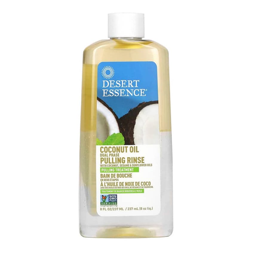 Coconut Oil Dual Phase, Pulling Rinse