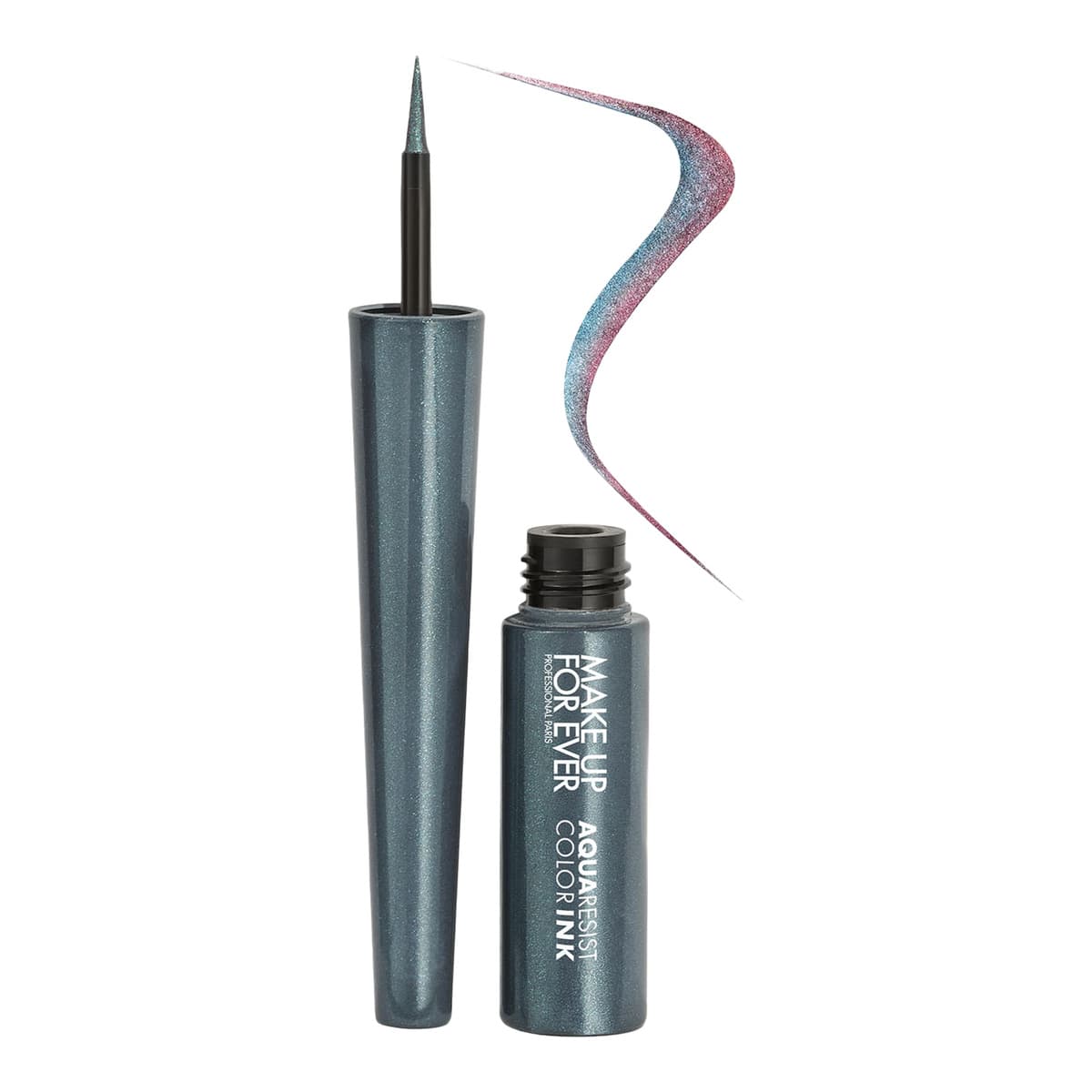 Aqua Resist Color Ink 24HR Waterproof Liquid Eyeliner, #12 Striking Chameleon
