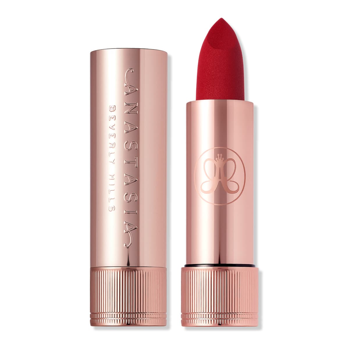 Long-Wearing Matte & Satin Velvet Lipstick, Royal Red