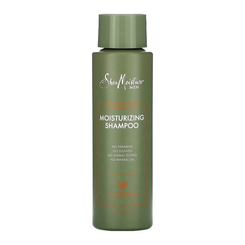 Men, Moisturizing Shampoo, Raw Shea Butter & Mafura Oil