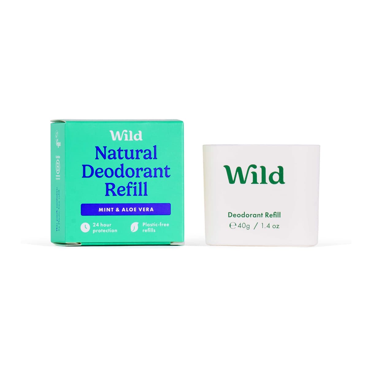 Men's Mint and Aloe Vera Deodorant Refill