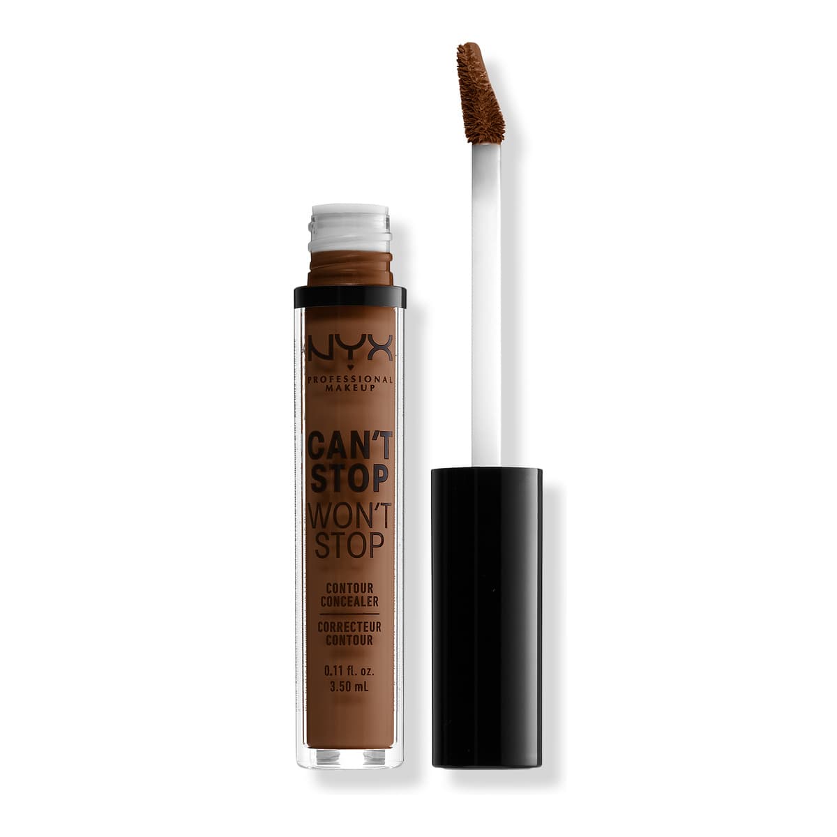 Can't Stop Won't Stop 24HR Full Coverage Matte Concealer, Mocha