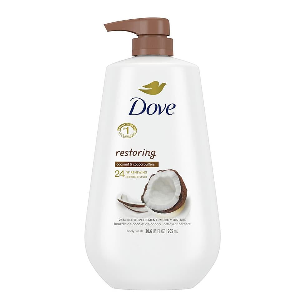 Body Wash with Pump Restoring Coconut & Cocoa Butter