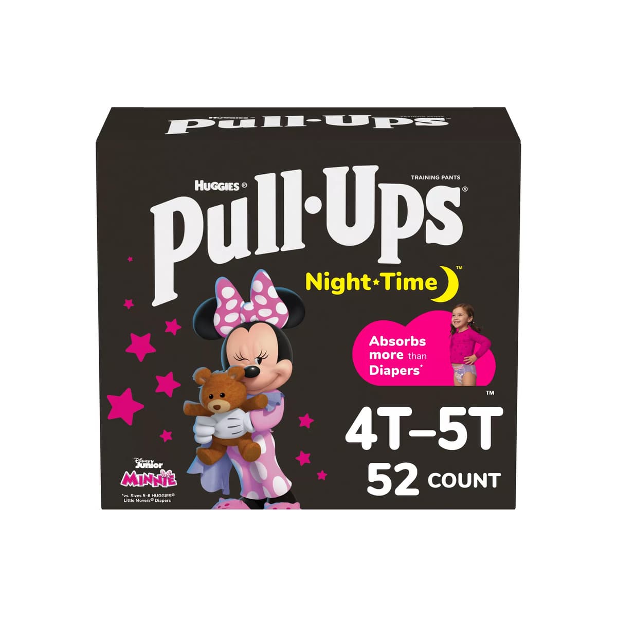 Night-Time Disposable Training Pants - 4T-5T - Girls'