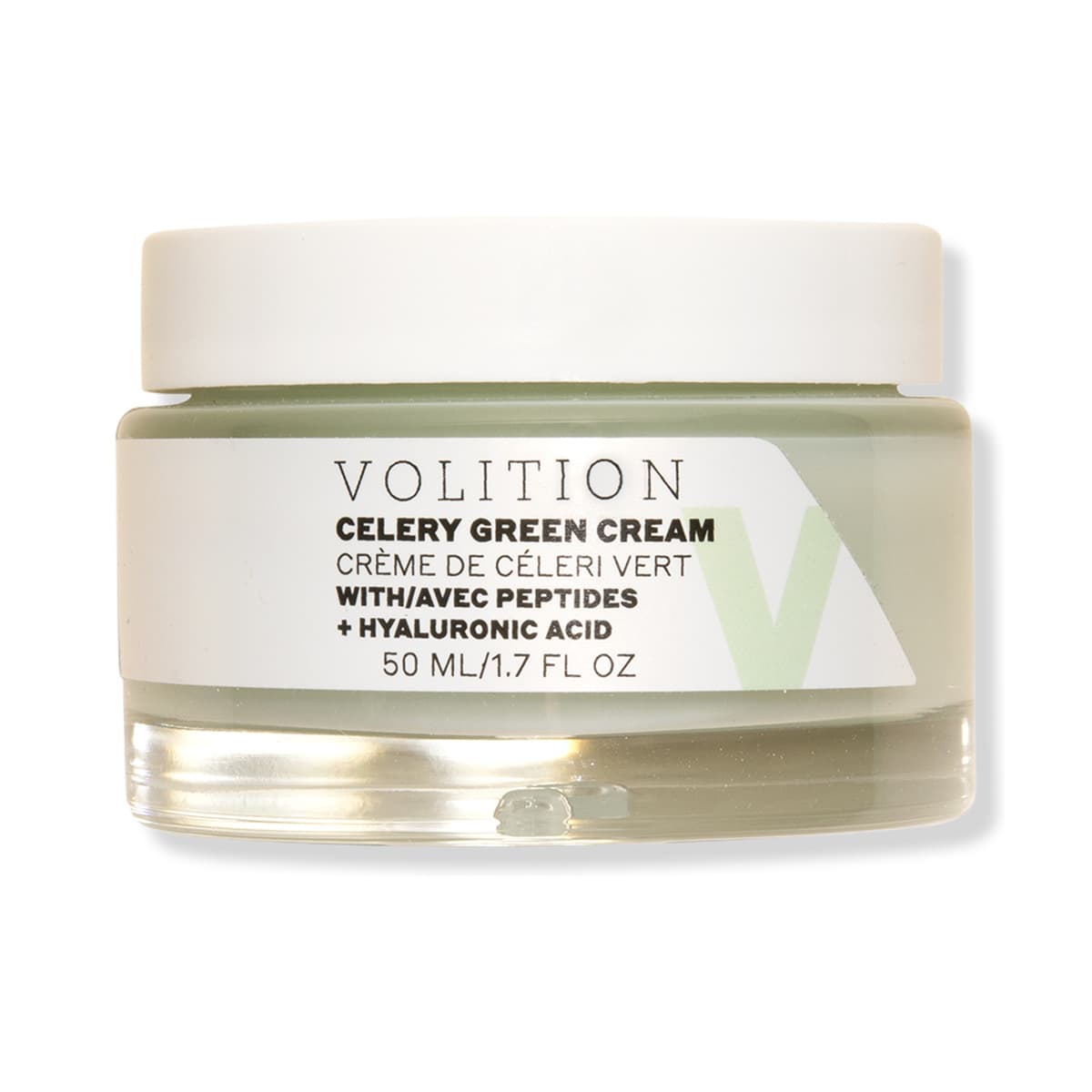 Celery Green Cream with Hyaluronic Acid + Peptides