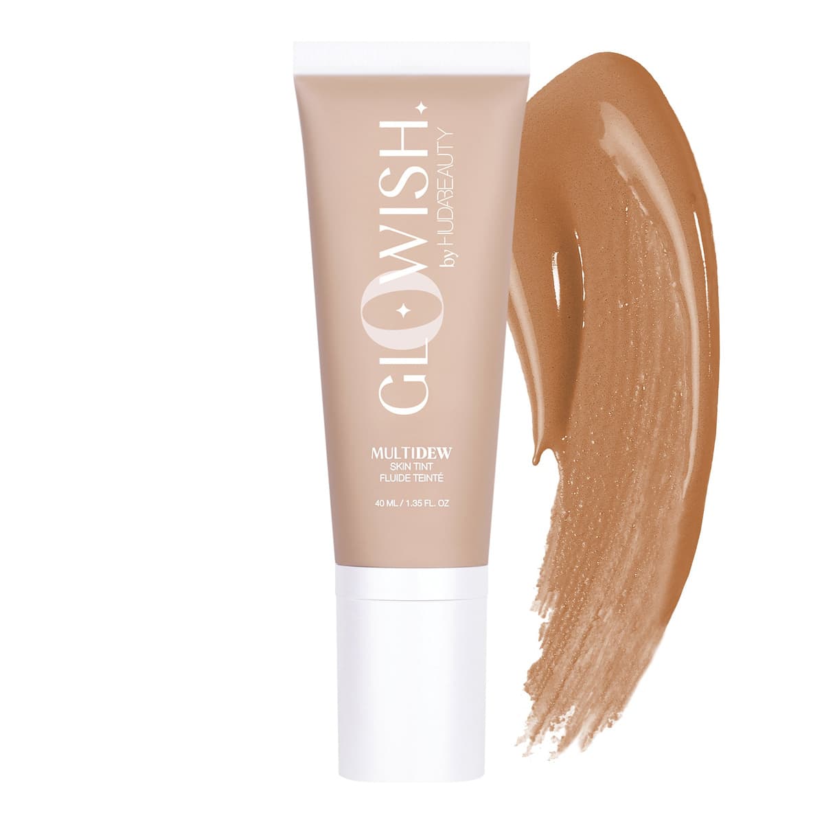 GloWish Multidew Vegan Skin Tint Foundation, #07 Tan Light