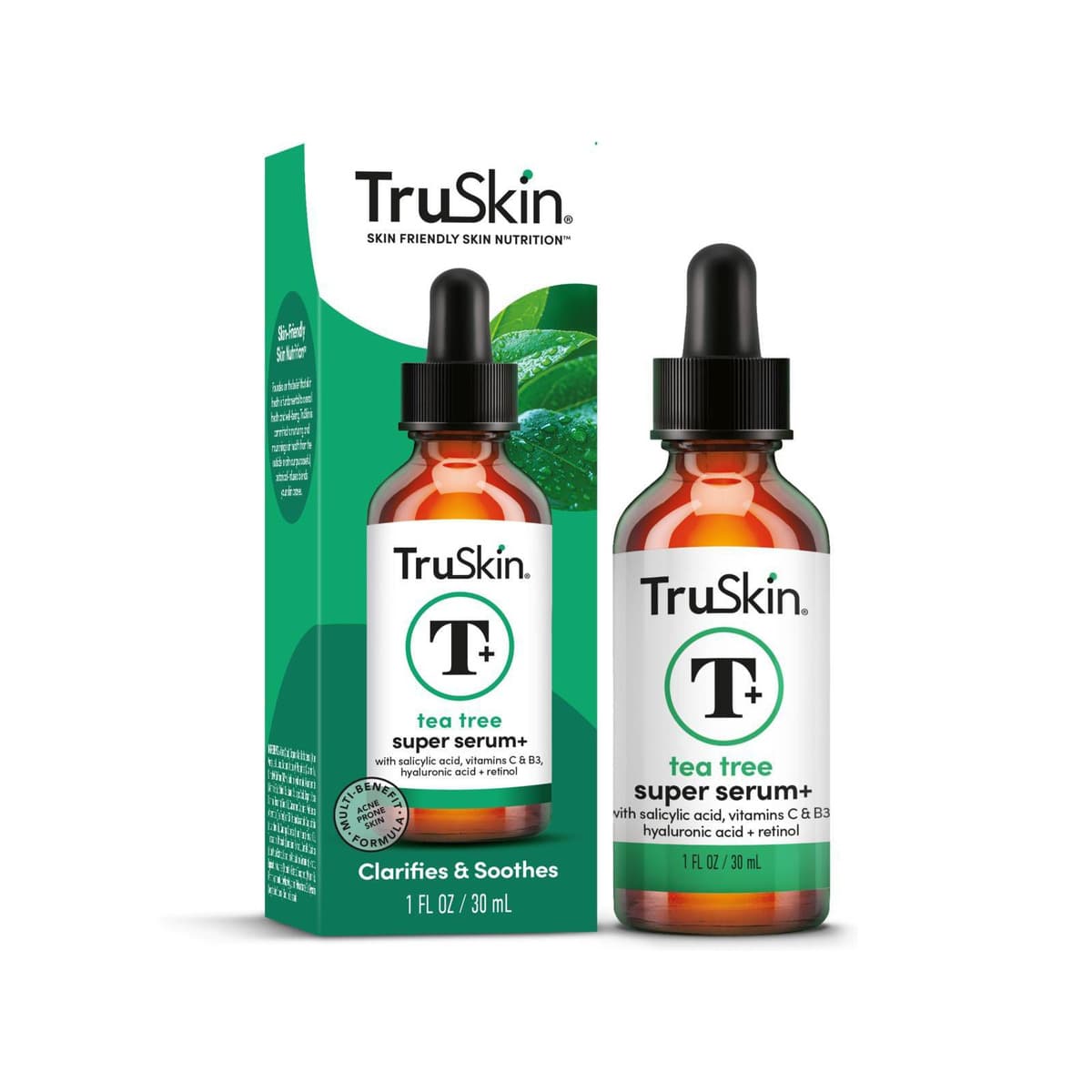 Tea Tree Super Serum with Vitamin C, Salicylic Acid, Niacinamide & Retinol