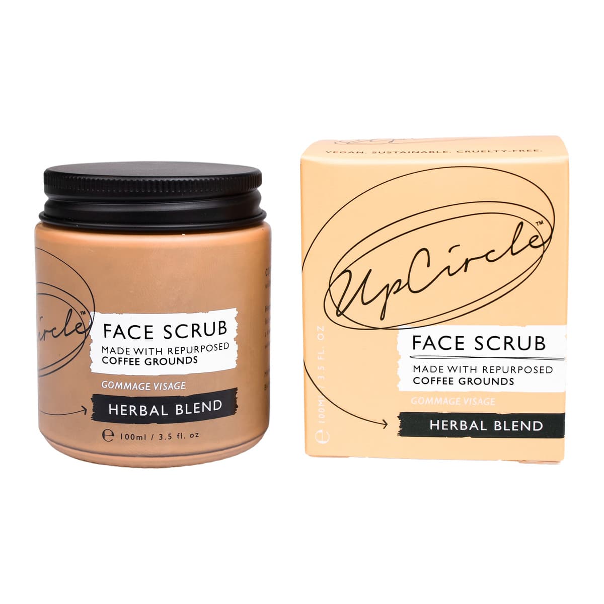 Herbal Face Scrub with Coffee