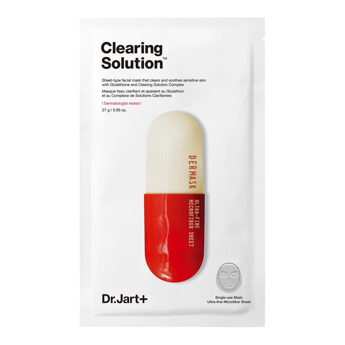 Dermask Micro Jet Clearing Solution, #5-Pieces