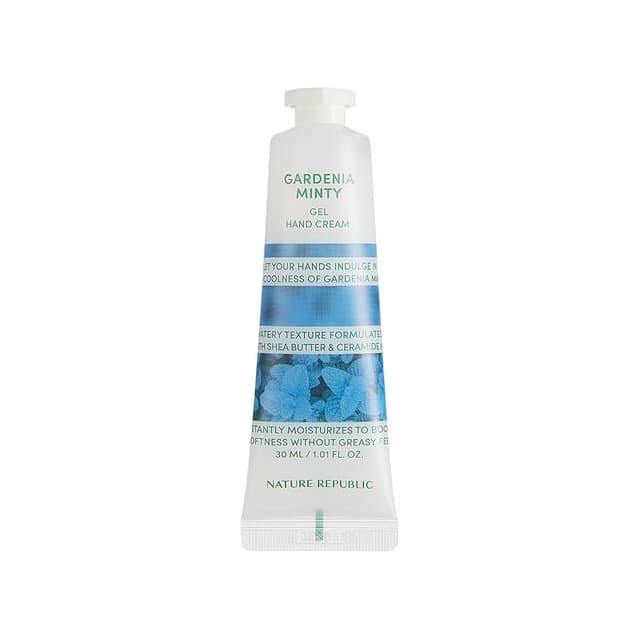 Hand And Nature Hand Cream, Gardenia Minty Gel