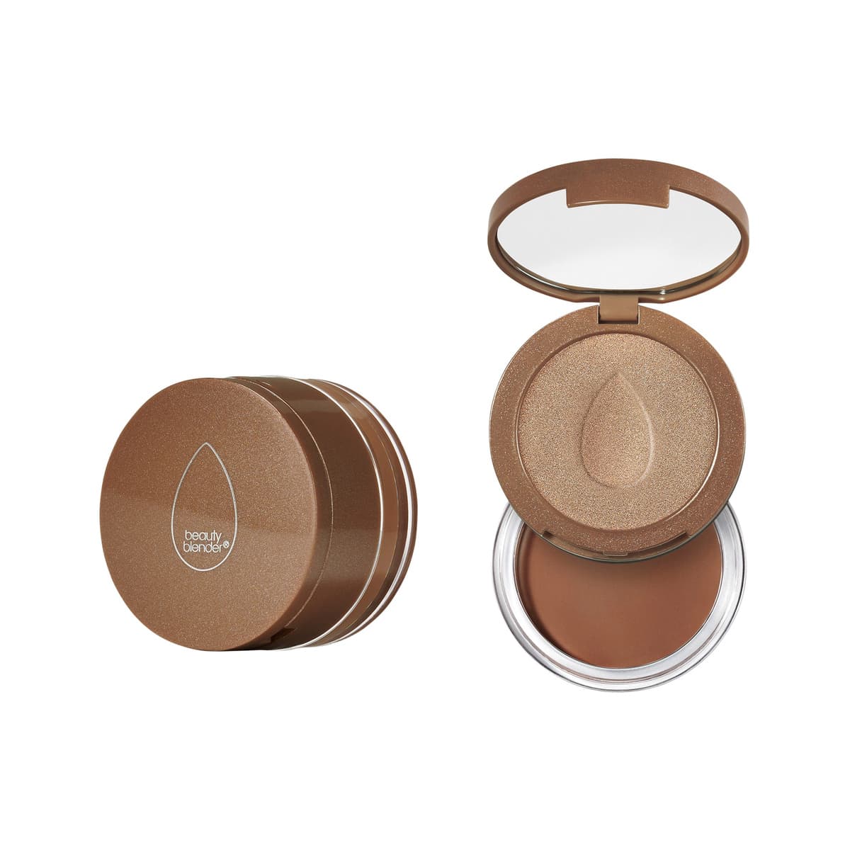 BOUNCE™ Magic Fit Creamy Bronzer & Highlighter Duo, Golden/Nutmeg
