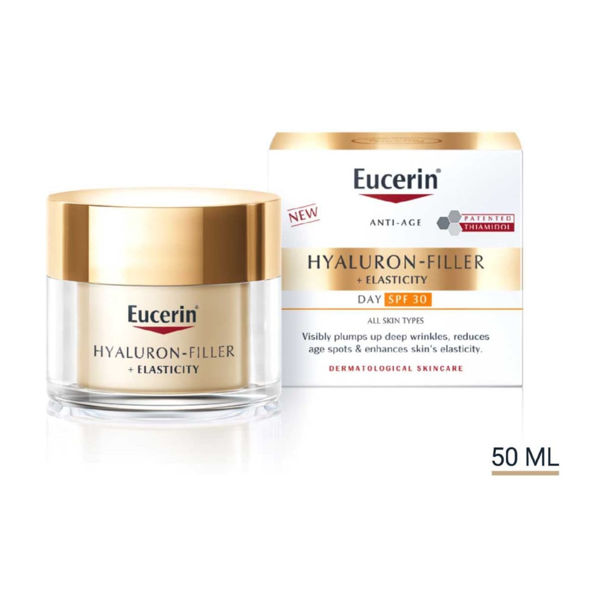 Hyaluron-Filler + Elasticity Anti-Ageing Day Cream SPF30