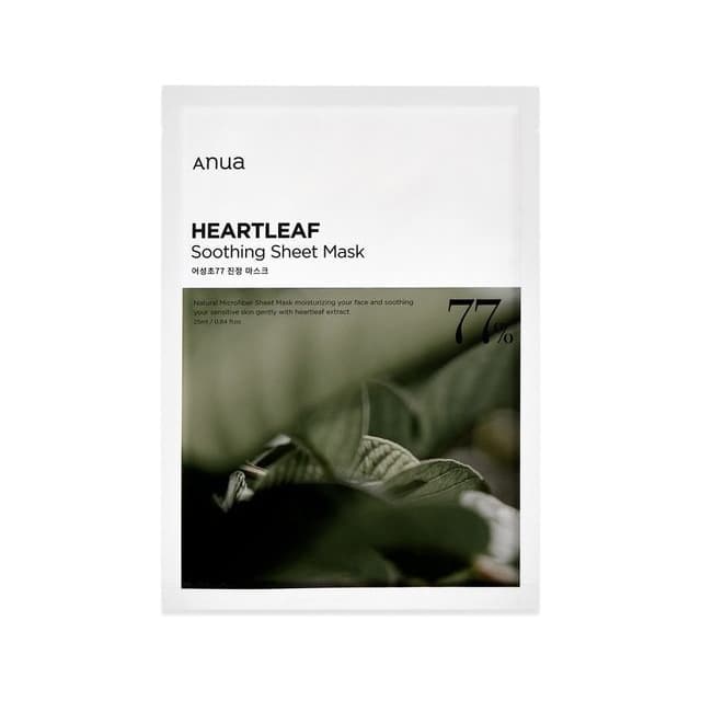 Heartleaf 77% Soothing Sheet Mask
