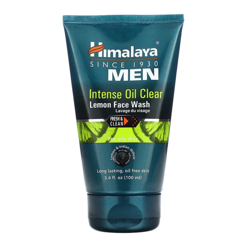 Men, Intense Oil Clear, Lemon Face Wash