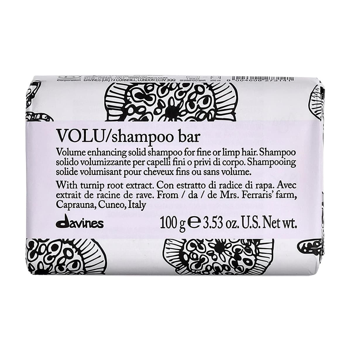VOLU Volumizing Shampoo Bar for Fine Hair