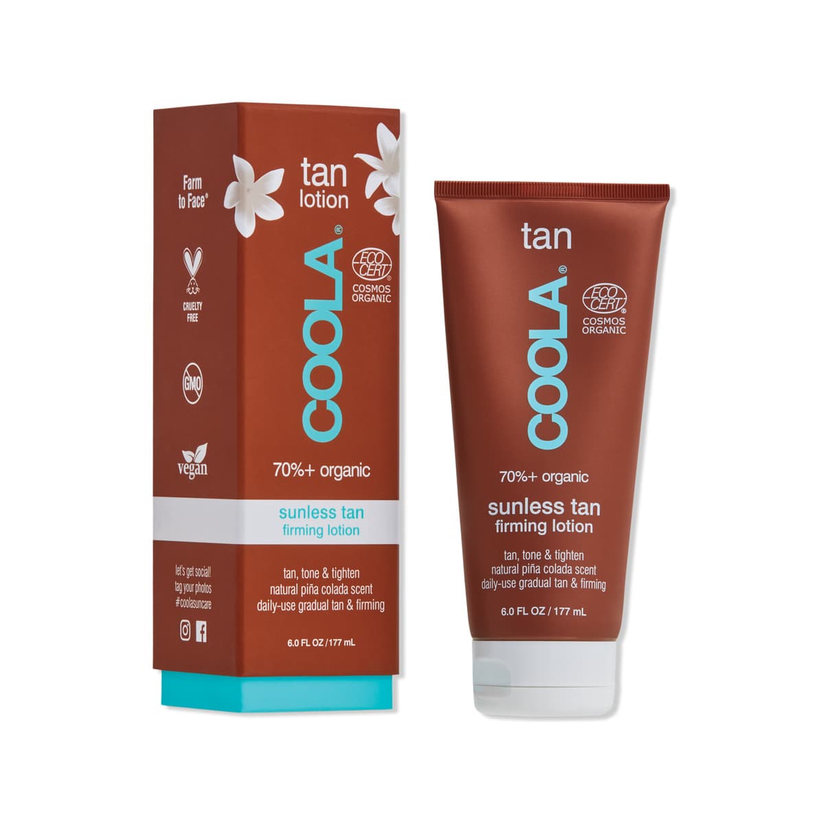 Organic Sunless Tan Firming Lotion