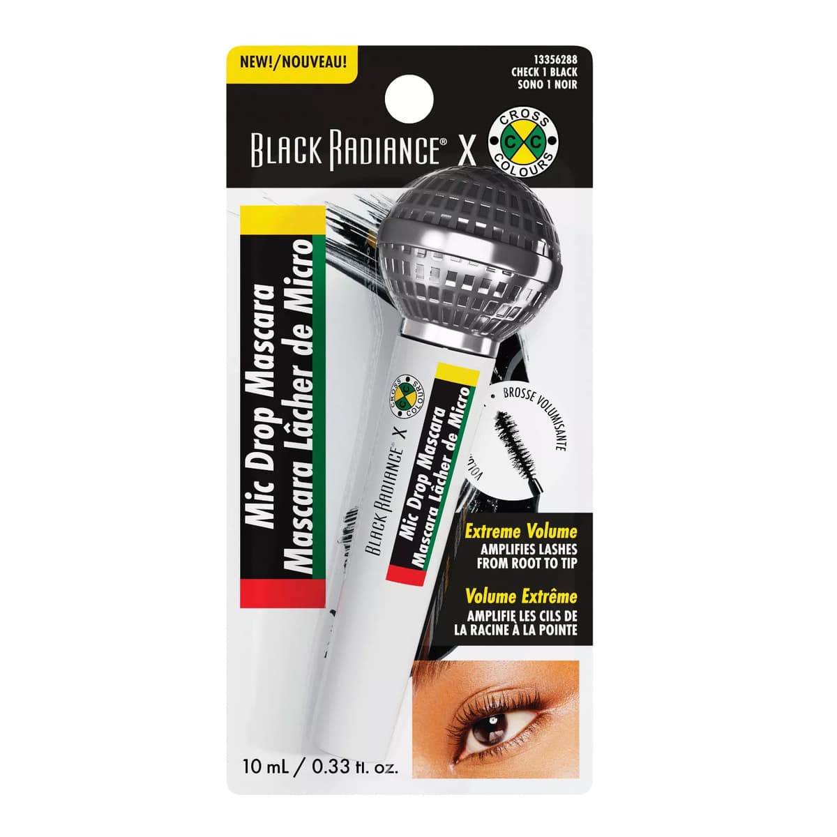 Cross Colors Mic Drop Mascara, Black