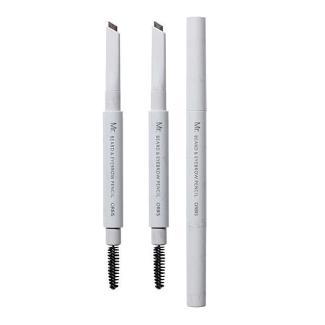 Mr. Beard & Eyebrow Pencil For Men, Brave Gray