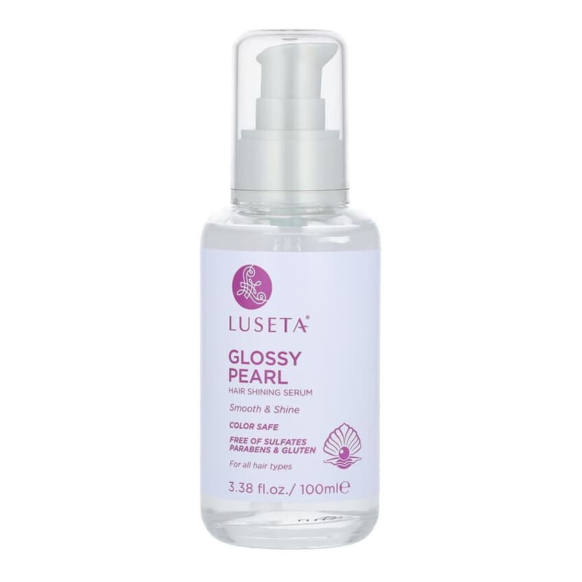 Glossy Pearl, Hair Shining Serum, For All Hair Types