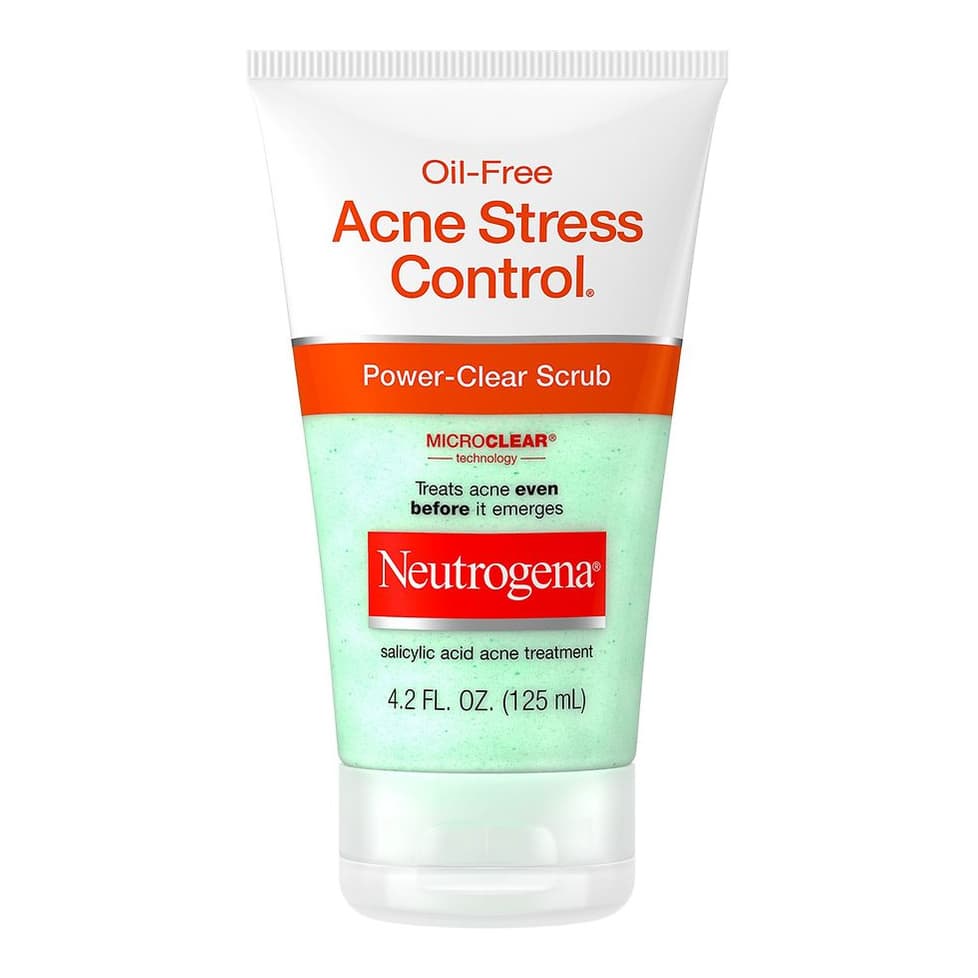 Oil-Free Acne Stress Control Power-Clear Scrub