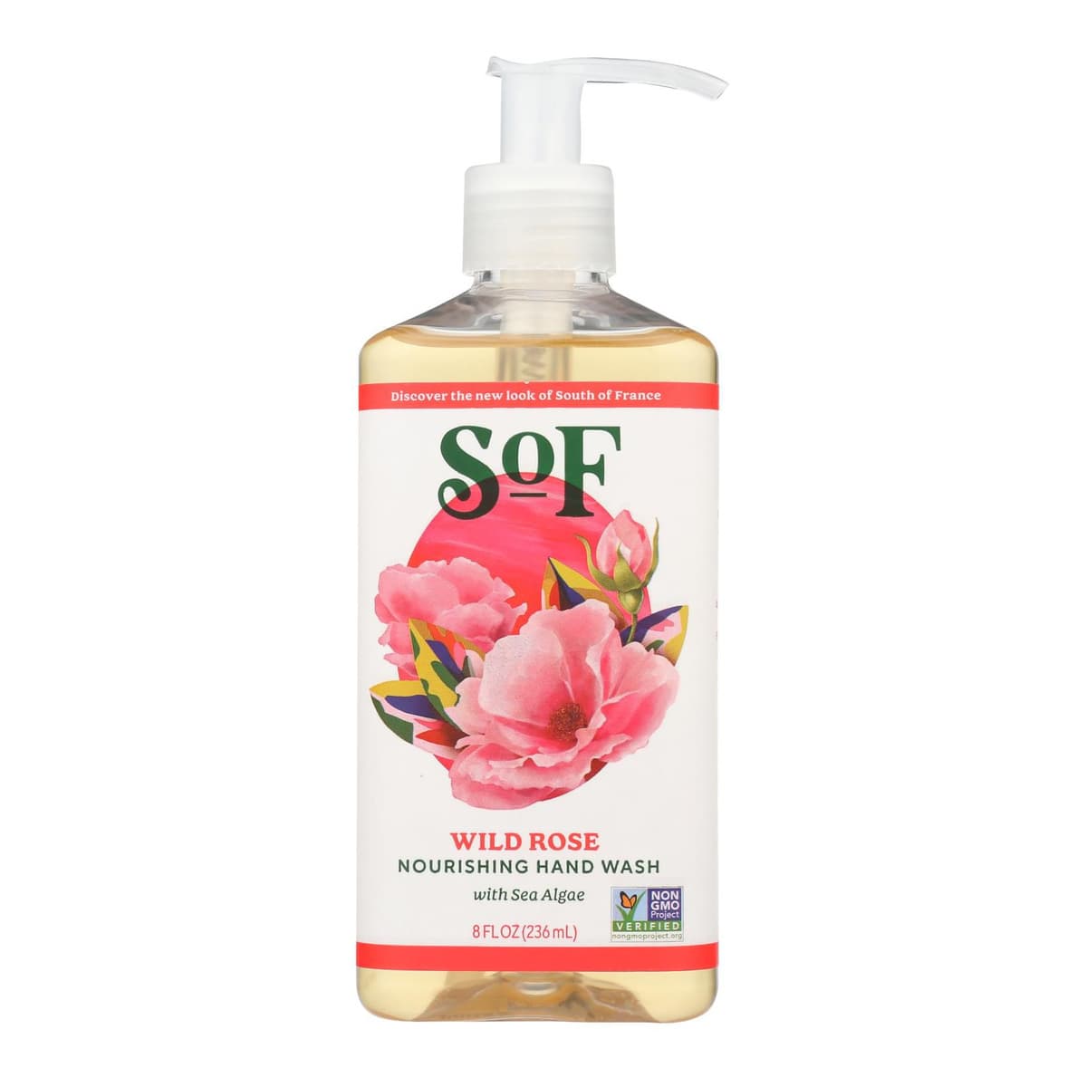 Wild Rose Nourishing Hand Wash - 8 fz