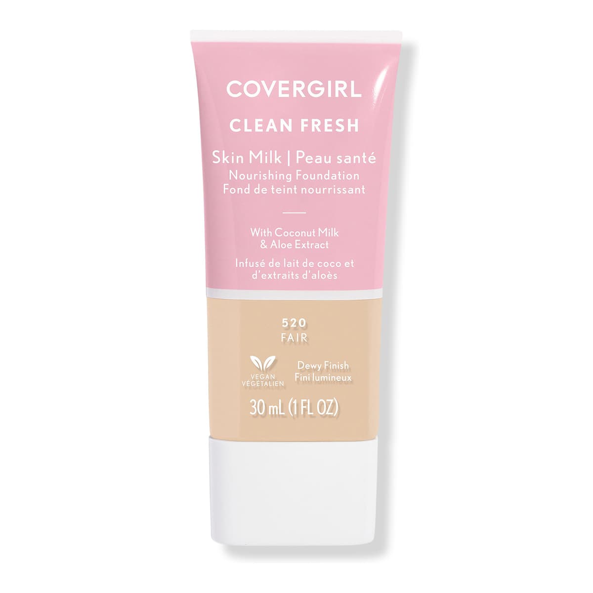 Clean Fresh Skin Milk Foundation, Fair 520