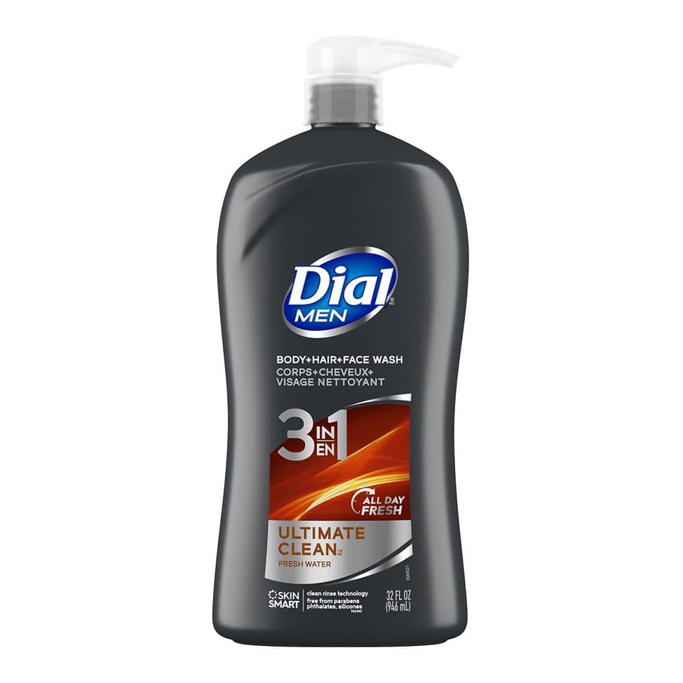 Men 3 in 1 Body Wash Ultimate Clean