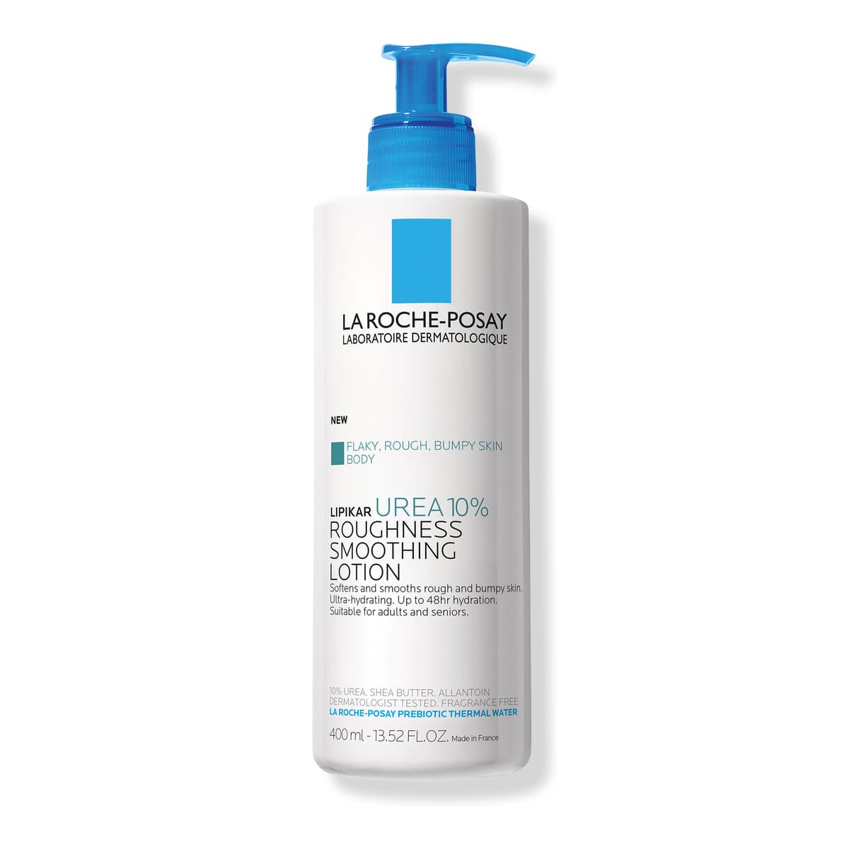 Lipikar Urea 10% Smoothing Body Lotion for Rough, Dry Skin
