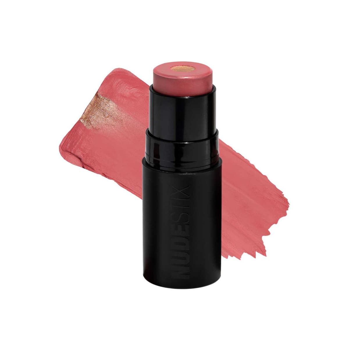 Nudies Matte & Glow Core All Over Face Blush Colour Pink Ice