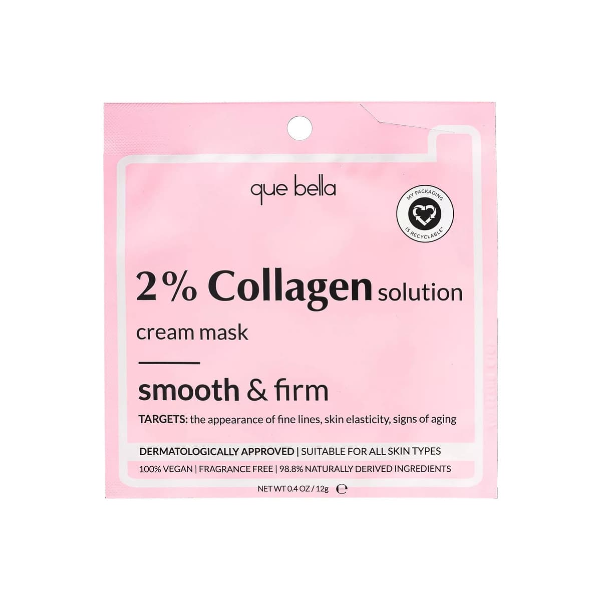 2% Collagen Solution Cream Face Mask
