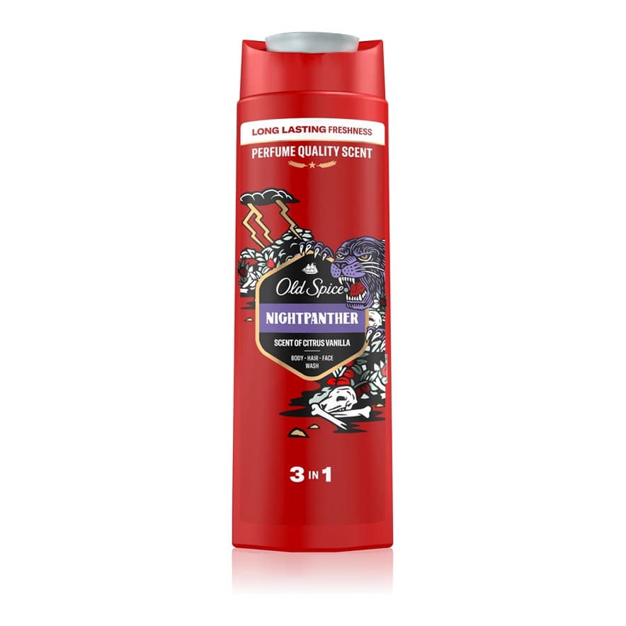 Nightpanther Men's Shower Gel