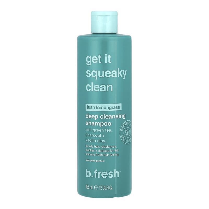 Get It Squeaky Clean, Deep Cleansing Shampoo, For Oily Hair, Lush Lemongrass