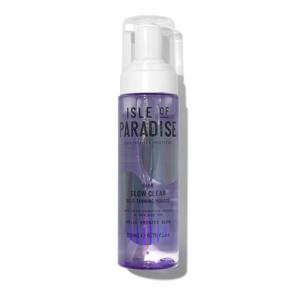 Glow Clear Self-Tanning Mousse Violet