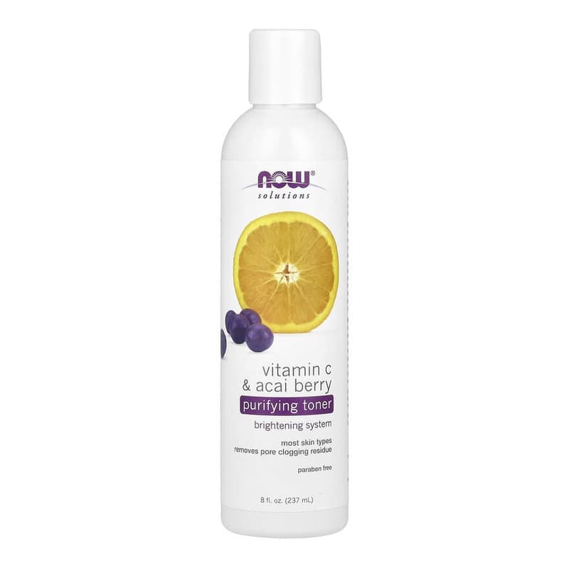 Solutions, Purifying Toner, Vitamin C & Acai Berry