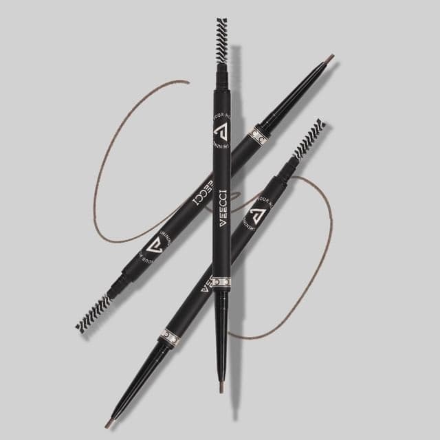 Ultra Slim Waterproof Eyebrow Pencil, H01# Brown