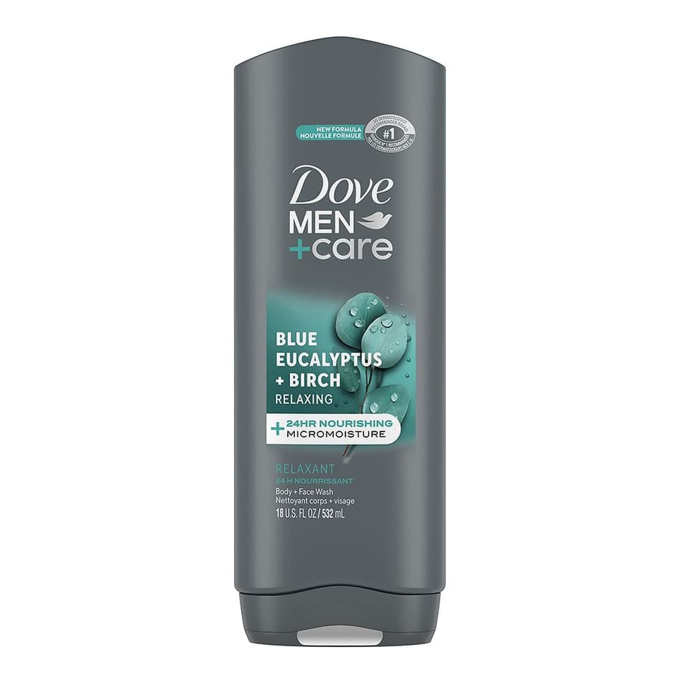 Body and Face Wash Blue Eucalyptus + Birch