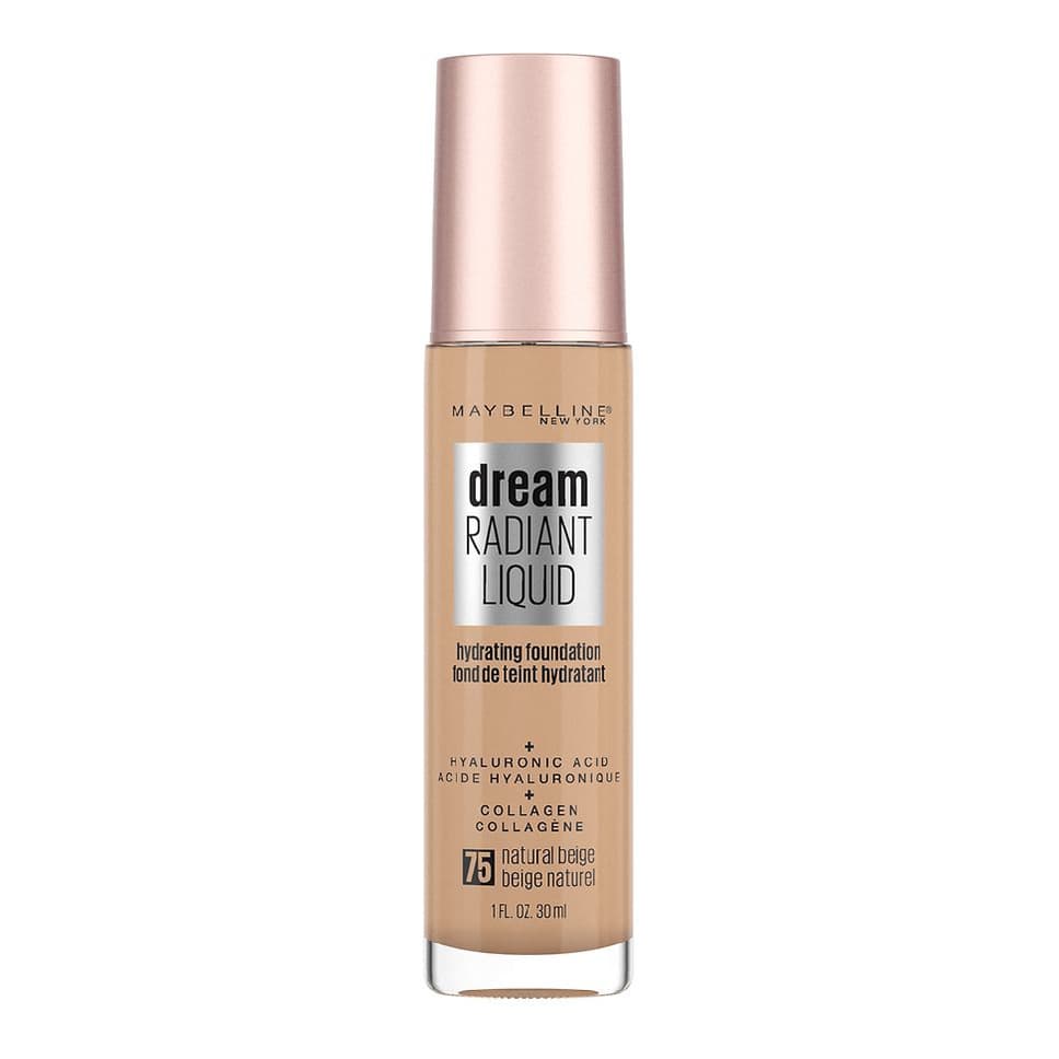 Radiant Liquid Medium Coverage Hydrating Foundation, Natural Beige