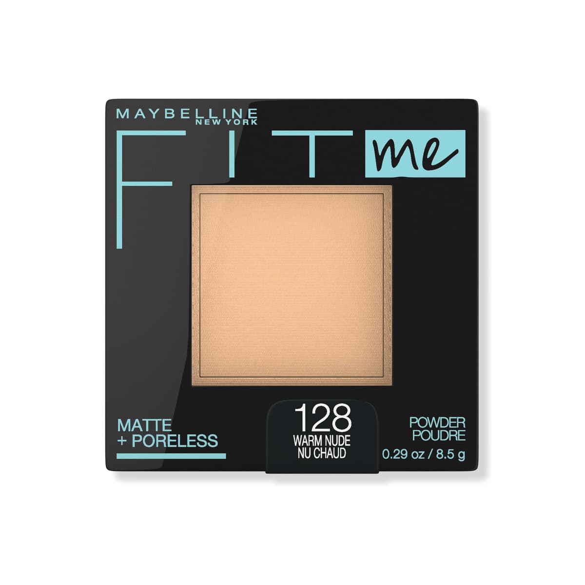 Fit Me Matte + Poreless Powder, #128 Warm Nude