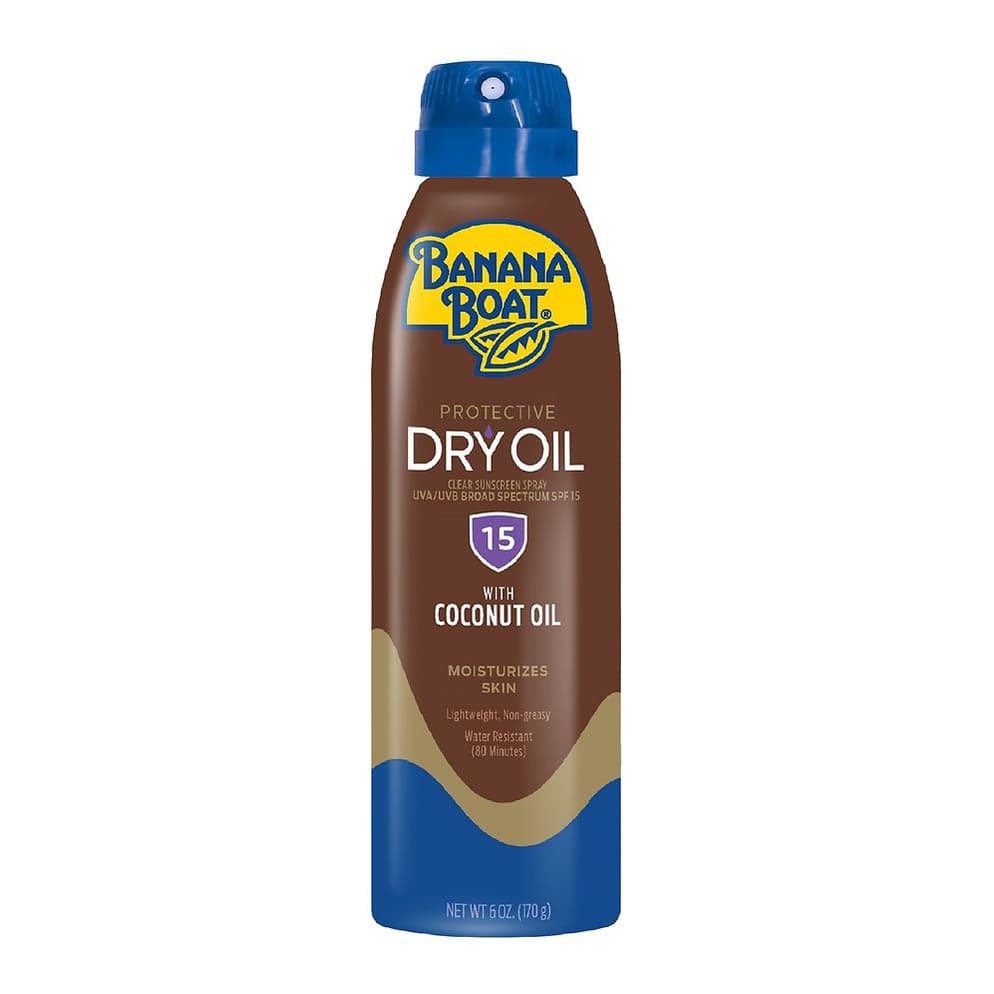 Dry Oil Clear Sunscreen Spray, SPF 15