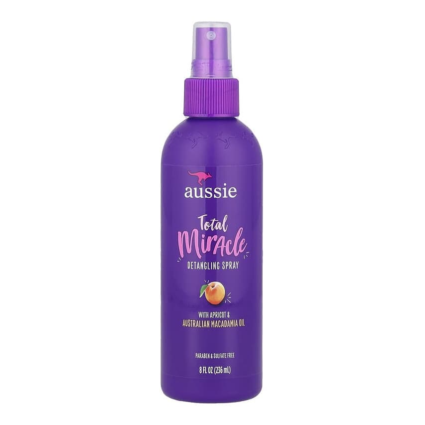 Total Miracle, Detangling Spray with Apricot & Australian Macadamia Oil