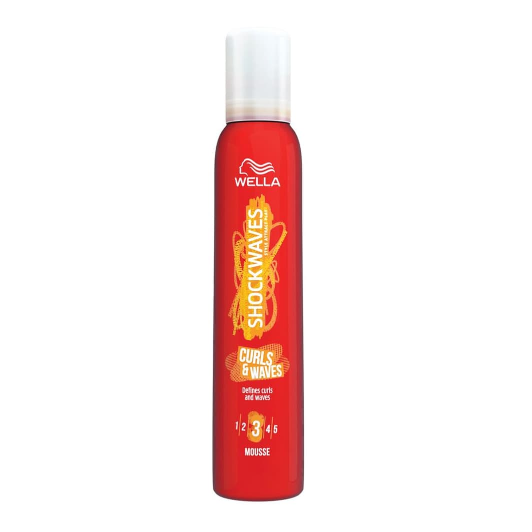 Wella Shockwaves Curls & Waves Mousse