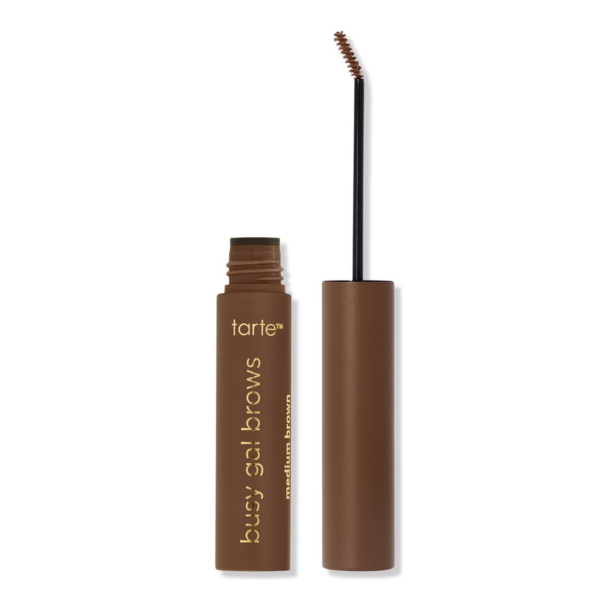 Double Duty Beauty Busy Gal BROWS Tinted Brow Gel, Medium Brown